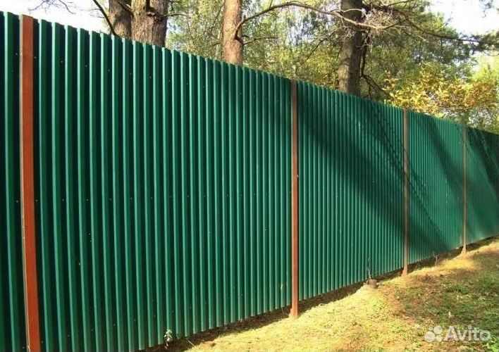 Забор из профнастила профессионально быстро