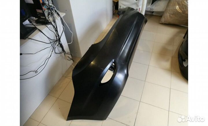 Бампер задний Хендай Солярис