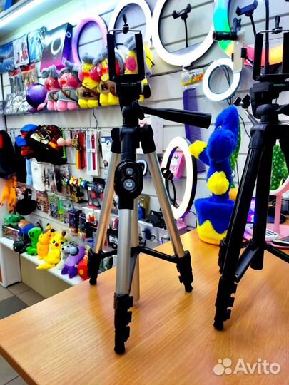 Штатив для смартфона с креплением
