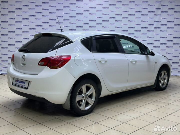 Opel Astra 1.6 AT, 2012, 229 000 км