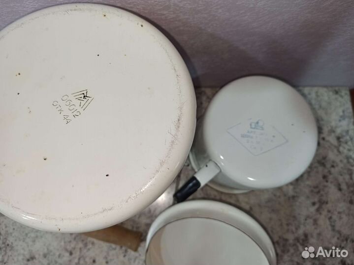 Эмалированная посуда СССР