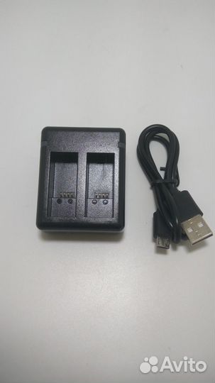 Комплект: 2 аккумулятора GoPro Hero9 + зарядка