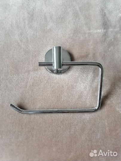 Держатель для туалетной бумаги хромированный новый