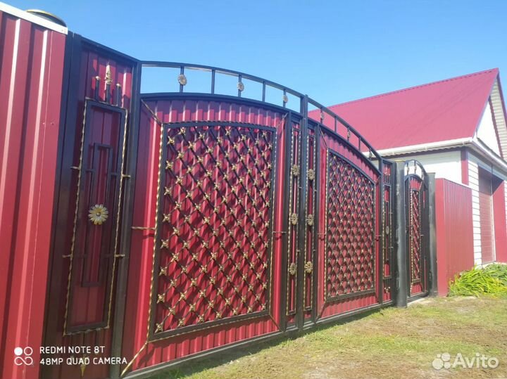 Ворота распашные