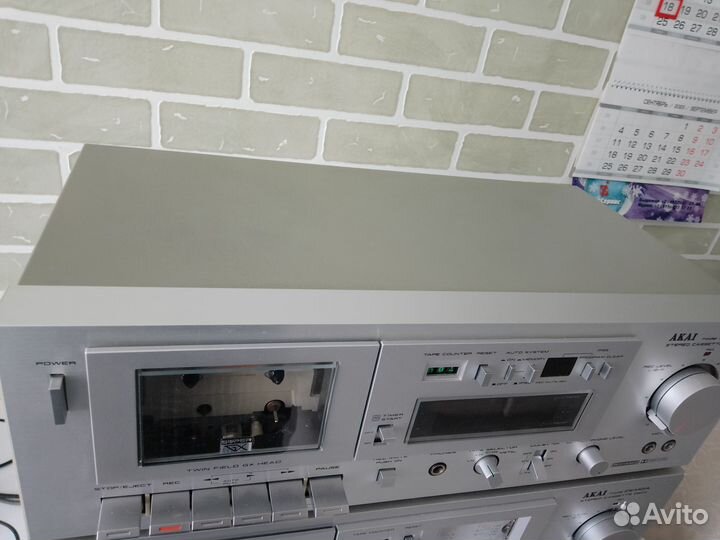 Кассетная дека akai GX M10