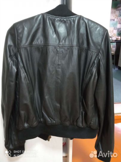 Куртка из натуральной кожи
