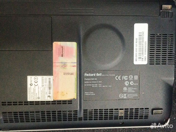 Ноутбук packard bell