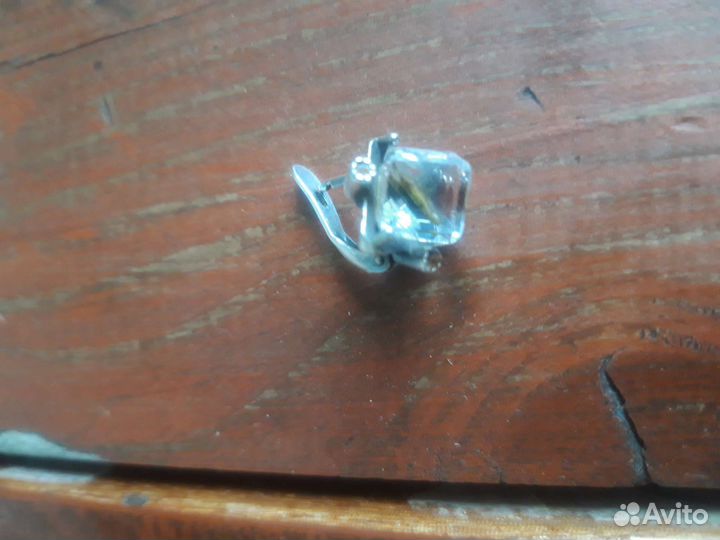 Серьги серебро СССР