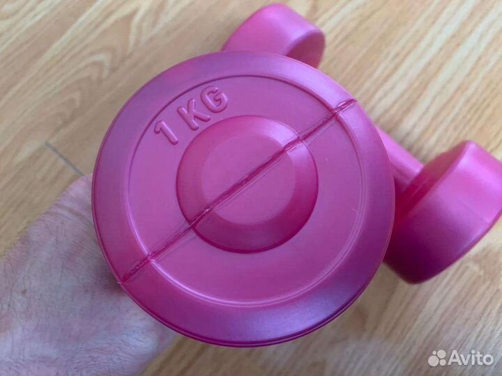 Гантели по 1 кг для фитнеса