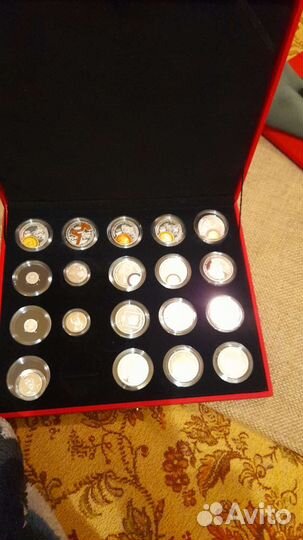 Коллекция медалей серебряные