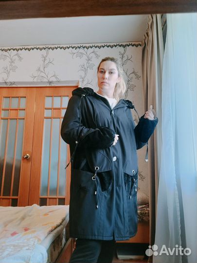 Плащ женский 58 черный