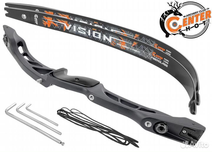 Лук классический Centershot Vision ILF (черный) 32