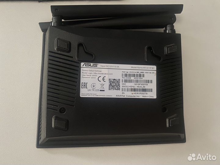 Роутер asus RT-N11P B1
