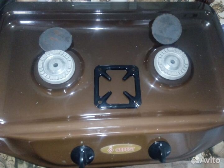Новая настольная газовая плита Гефест 2-х комф