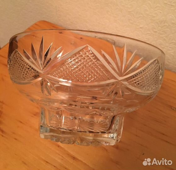 Новая хрустальная посуда