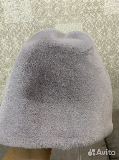 Шапка с варежками женская