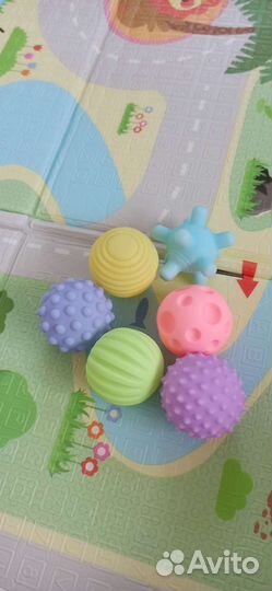 Развивающий коврик манеж сухой бассейн