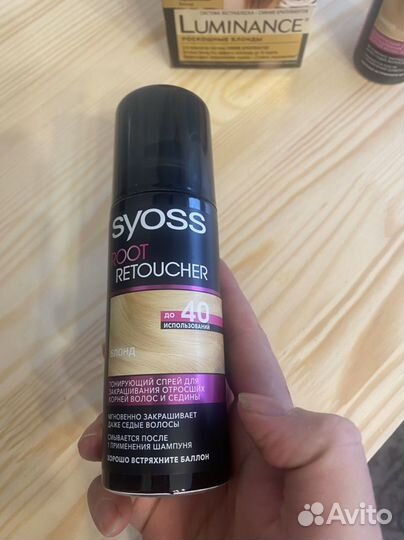 Краска для волос+спрей