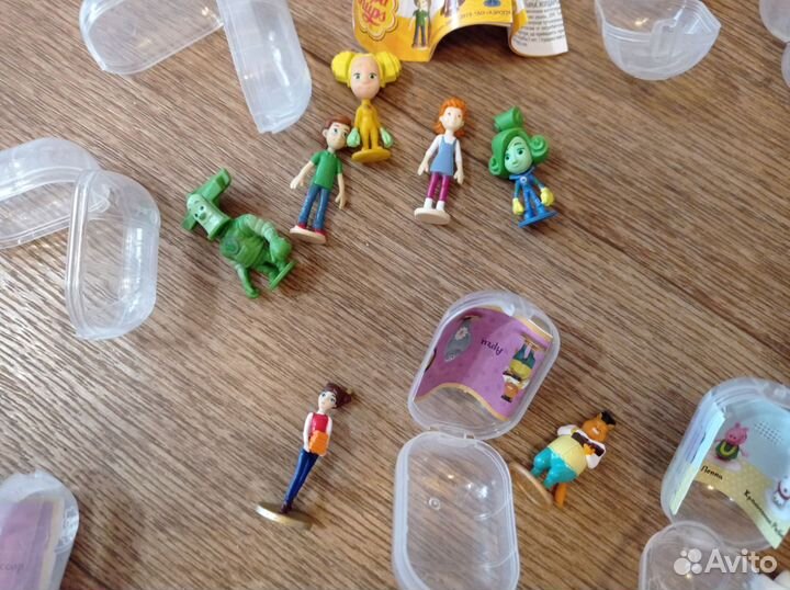 Игрушки из киндера фиксики три кота