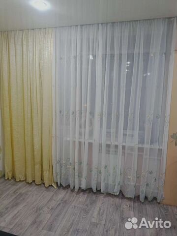Тюль и штора