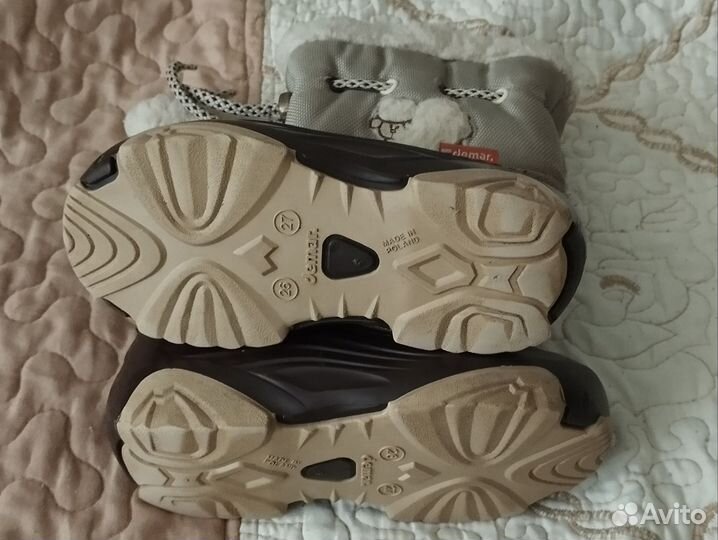 Сапоги зимние детские