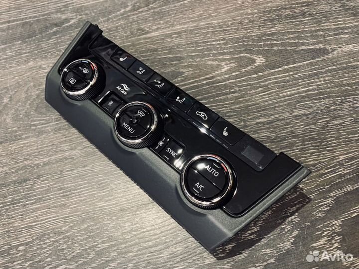 Новый климат контроль черный глянец octavia A7 FL