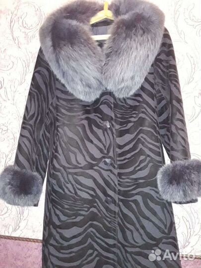 Пальто женское зимнее 50-52 размера