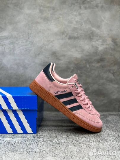 Кеды Adidas Spezial розовые арт:437