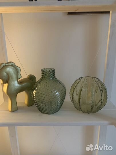 Ваза цветное стекло Икеа