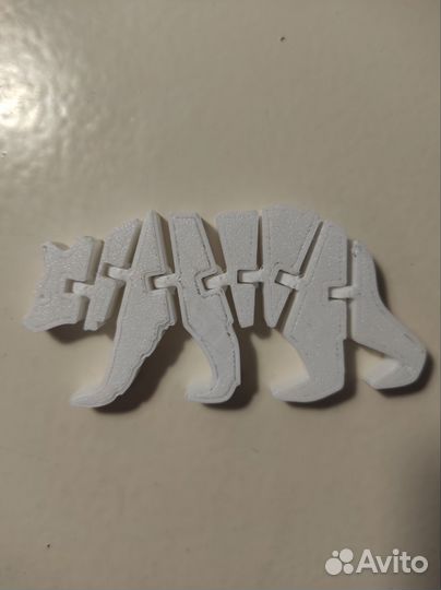 Медведь подвижная игрушка