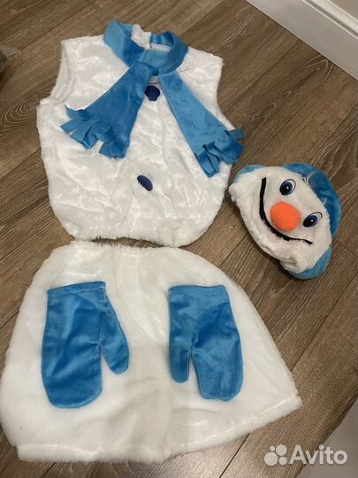 Костюм снеговика