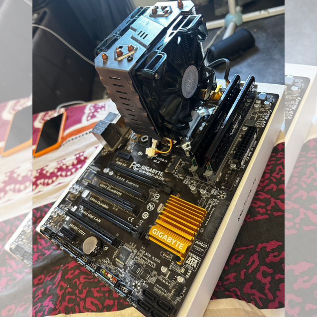 Плата core i5 и 16 gb ddr3 1600 Cooler Master 520