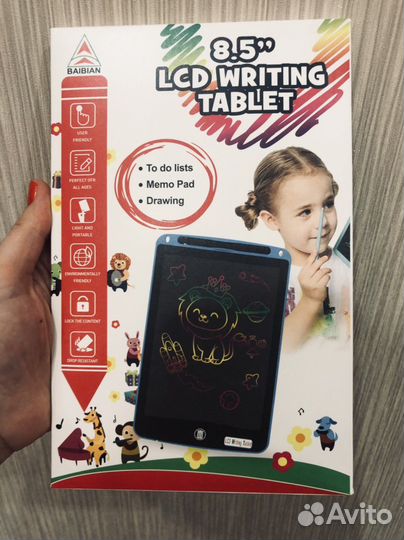 Планшет графический с цветным (не зелёным) экраном