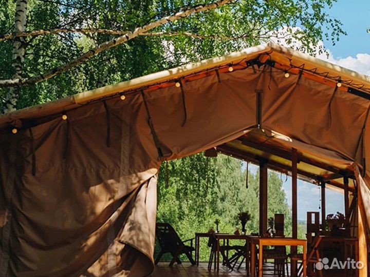 Сафари тенты и шатры для глэмпинга