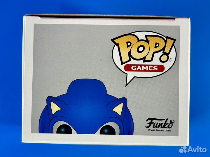 Funko Pop Games 283 Sonic The Hedgehog with Ring