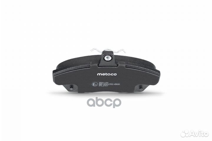 Колодки тормозные передние к-кт '3000-199 metaco