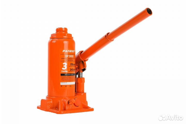Домкрат гидравлический patriot DB 3000 3T