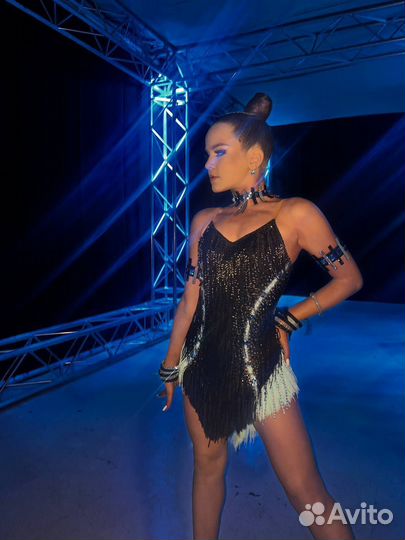 Платье для бальных танцев латина ю2 и старше