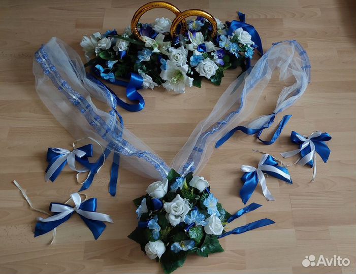 Свадебные кольца на автомобили