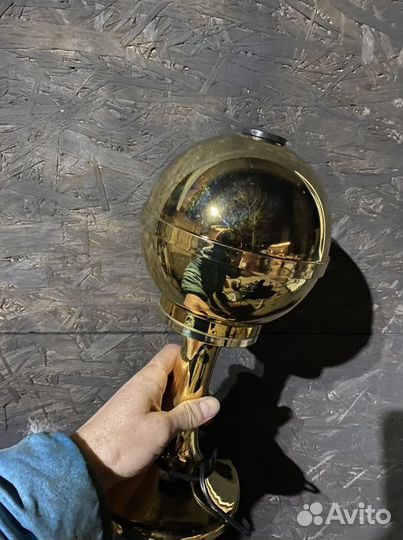 Лампа золотой шар светодиодный оптоволоконный