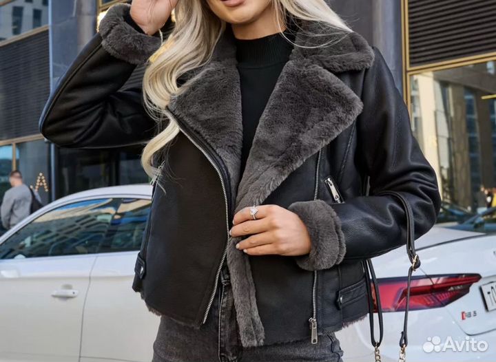 Дубленка женская