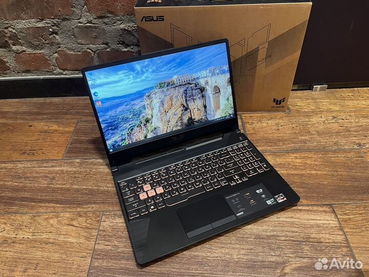 4 игровых ноута 144 гц asus TUF Intel/AMD 16 GB