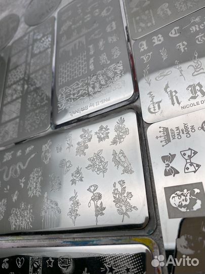 Набор для стемпинга, дизайн ногтей