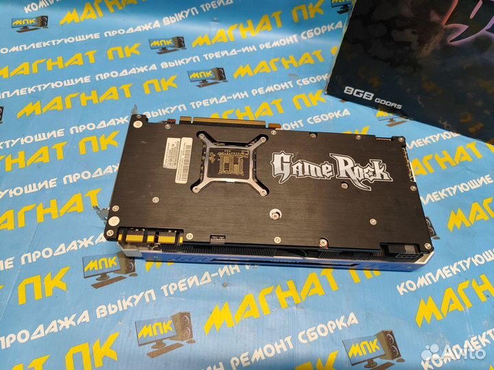 Видеокарта Palit GeForce GTX 1070 8GB GameRock