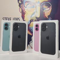iPhone 16, 256 ГБ, SIM + eSIM