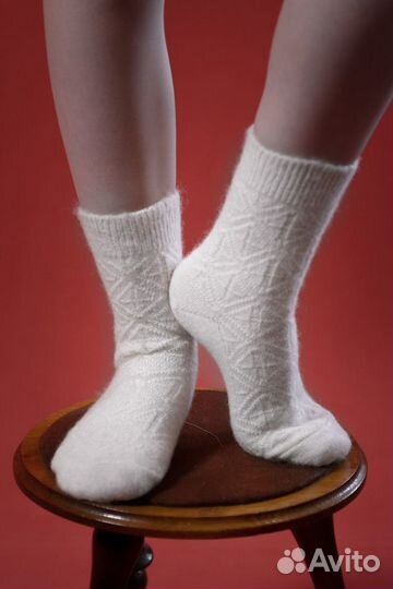 Шерстяные носки женские