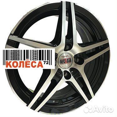 Alcasta M54 6x15 4x100 ET50 Dia60.1 BKF