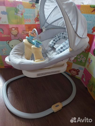 Детские электронные качели graco