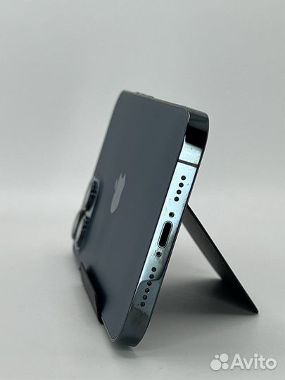 Оригинальный корпус iPhone 12 pro max Cиний (Рacif