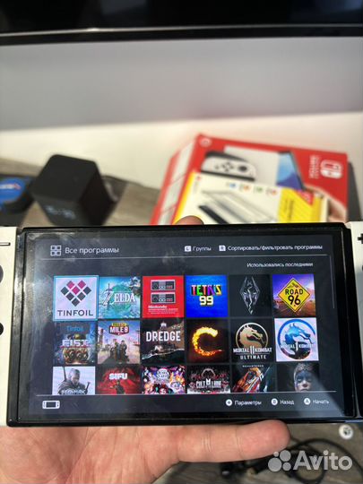 Nintendo switch oled прошитая 512